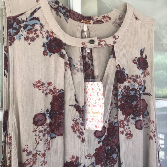 NWT Free People Floral Dress - Picture 4 of 8